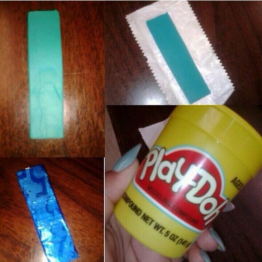 Play-Doh gums