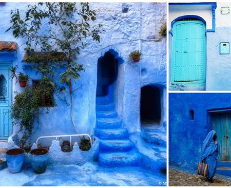 Μια βόλτα στο μπλε χωριό του Μαρόκο (εικόνες)