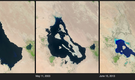 Η κλιματική αλλαγή στον πλανήτη μέσα από εικόνες της NASA