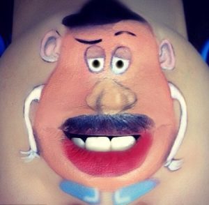 mr potato make-up