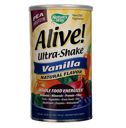 Alive Ultra Shake με πρωτεΐνη σόγιας