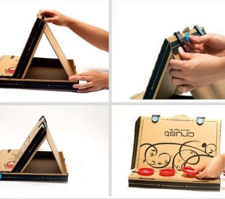 DIY: Δες τι μπορείς να φτιάξεις από κουτιά πίτσας!