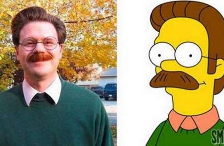13 Άτομα που μοιάζουν με χαρακτήρες από τους Simpsons!