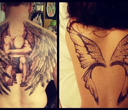 30 Ιδέες για όμορφα Τατουάζ με φτερά!