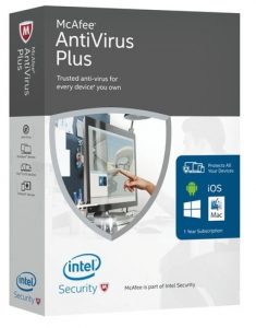 McAfee AntiVirus Plus 2016