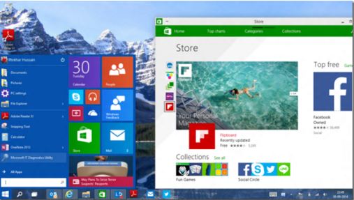 Windows 10 appearance