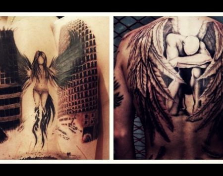 22 Ανδρικά τατουάζ με άγγελο για όλο το σώμα!