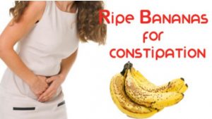 constipation and bananas