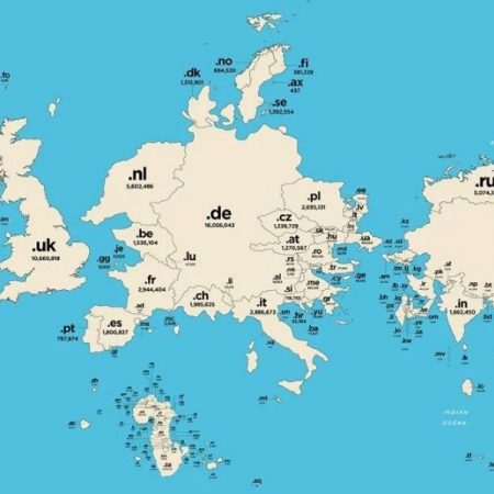 Ποια χώρα έχει τις περισσότερες καταλήξεις στο Ίντερνετ;