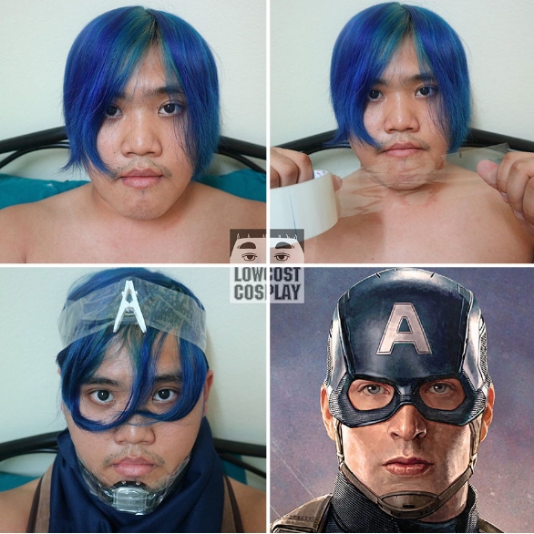Captain America astia kostoumia