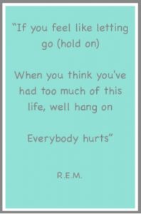Everybody Hurts - R.E.M. lyrics