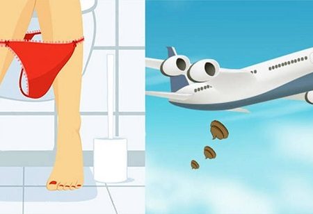 Που πάνε οι ακαθαρσίες όταν πηγαίνεις στην τουαλέτα του αεροπλάνου!
