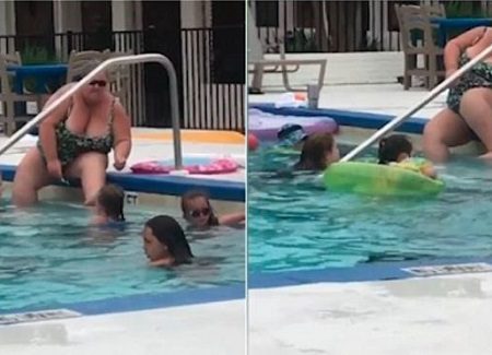 Βιντεοσκόπησαν γυναίκα που ξύριζε τα πόδια της σε δημόσια πισίνα!