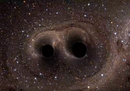 Πως 2 μαύρες τρύπες ενώνονται σε μία!